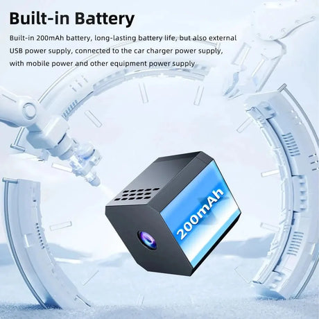 Ultra Mini WiFi Camera 1080P Night Vision Motion Detection Remote Viewing