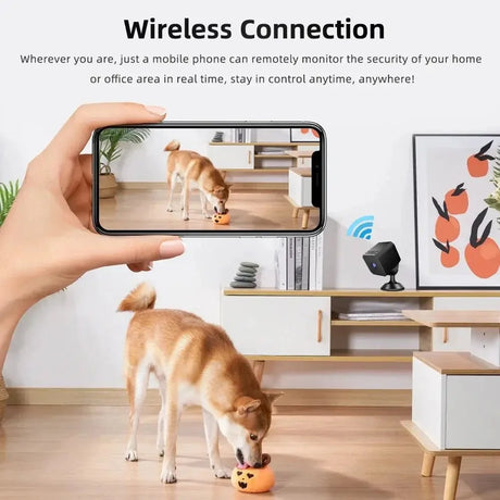 Ultra Mini WiFi Camera 1080P Night Vision Motion Detection Remote Viewing