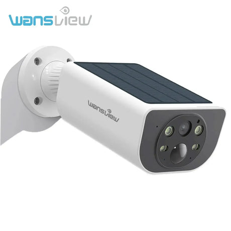 Wansview Outdoor Solar Security Camera AI 3MP Color Night Vision With Battery