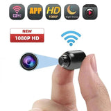 WiFi Mini Camera Security Night Vision Audio SD Card Slot
