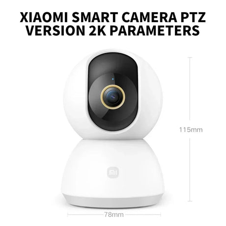 Xiaomi Mi PTZ 2K Security Camera - 360 Degree Coverage AI Detection Night Vision