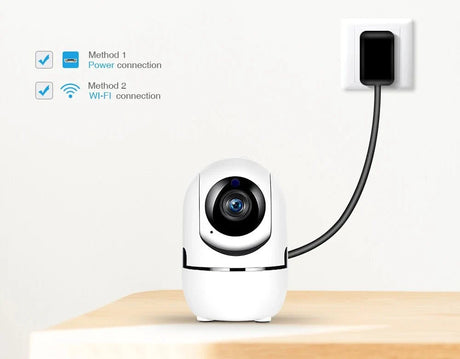 YCC365 Plus Wifi IP Camera - Auto Tracking 1620P Full Night Vision For Home CCTV