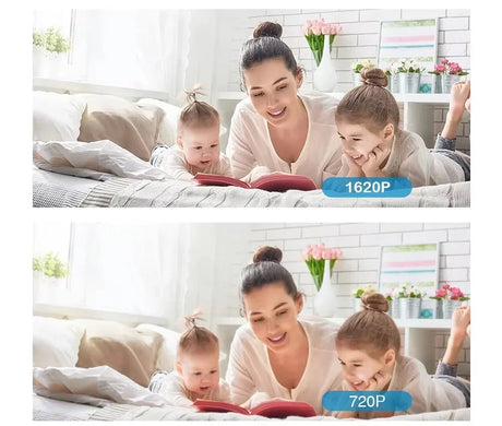 YCC365 Plus Wifi IP Camera - Auto Tracking 1620P Full Night Vision For Home CCTV